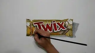High-speed 3D drawing packaging Twix