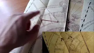 DIY Marauder's Map v4 Comparison (DIY vs Official vs Movie)