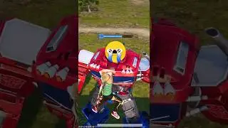 Victor's vs. Optimus Prime 😂 #pubg #mrxrawan