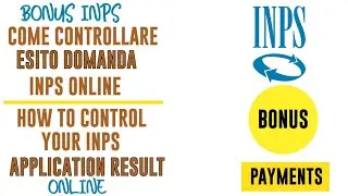 COME CONTROLLARE L'ESITO DOMANDA INPS ONLINE (Bonus bebe, REM, RDC, Bonus 2400 stagionali pagamenti)