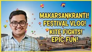 Makarsankranti Vlog 🪁 | Kite Flying Full Masti | Patang Festival 2026 | Indian Vlog