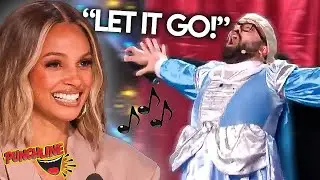 Frozen With A FUNNY Twist! | BGT 2024