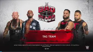 WWE 2K25 - Karl Anderson & Luke Gallows Vs Tama Tonga & Tonga Loa