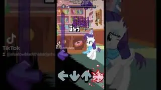 FNF Rainbow dash glitch  vs pinkie pie y Rarity