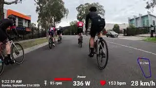 Northern Cycling Crit Racing GoPro Matt Carmichael A Grade National Boulevard September  21st 2025