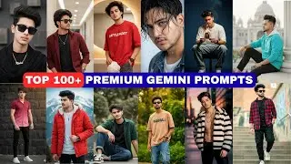 Top 100+ Aesthetic Boys Prompts | Google Gemini Prompt | Google Gemini se photo editing kaise kare |