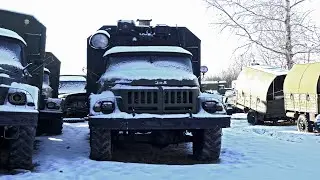 Военные склады. Стоянка списанной военной советской техники / Soviet military equipment