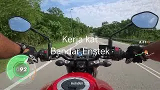 POV Suzuki SV650 Insta360 Test External Mic #bike #suzuki #pov #fyp