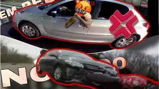 ME TIRA EL AUTO TOTAL MENTE EMPEDO/ ME CHOCO Y SE DA A LA FUGA