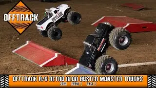 OffTrack RC Monster Truck Racing - Event 1 Race 2 - RETRO Class