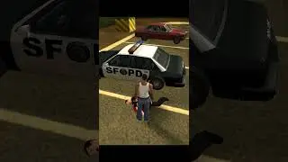 Cj se convierte en polic&iacute;a GTA San Andreas  #gta #gtacarreras #gtasanandreas #gtav