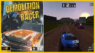 PC First Look [184] | Demolition Racer (1999) | 4K 2160p | Win 10/11