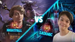 Nightfall  vs Satanic  dota alto nivel #dota2proplay
