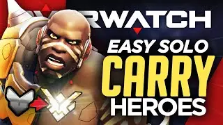 Best Heroes to SOLO CARRY in EVERY Rank (Overwatch Guide)