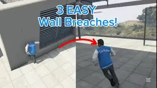 3 QUICK And EASY Wall Breaches in GTA!