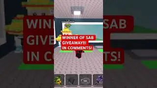 WINNER OF SAB GIVEAWAY IN COMMENT!
