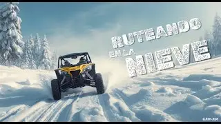 OFF-ROAD en la nieve 🥶🚙❄️ #automobile #canam #snow #rutas #sxs #extreme