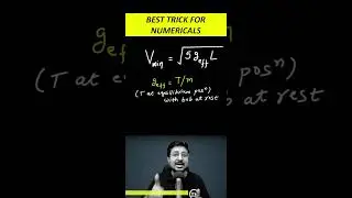 Best TRICK for JEE Physics numerical 🤯 #jee2026 #iitjee #physics