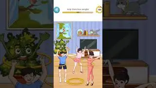 # brainy puzzle tricky test level # help them lose weight 😱😱