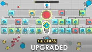 NEW UPDATE All Tanks/Classes In The Game FULL UPGRADED| From level 1 to 140 Tanks w/X Hunter Diep.io