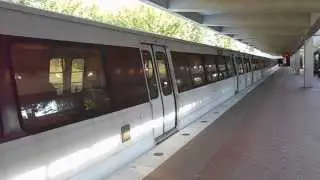 WMATA Metrorail: Shady Grove bound Red Line train arrived at White Flint