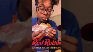 RED ROBIN MUKBANG MUKMAS DAY 8 #shorts #mukbang #mukmas #redrobin