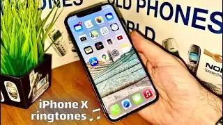 iPhone X ringtones ♫ - by Old Phones World