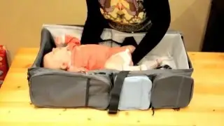 Сумка пеленалка Swaddle Bag. Как раскладывается?