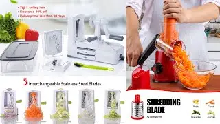 Multi-Function Kitchen Slicer New Gadgets New Design Salad & cheese grater slicer |GADGETS arrivals