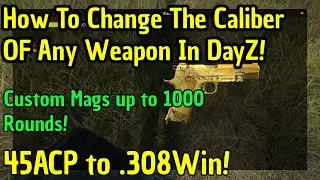 How To: Change the caliber of ANY gun in DayZ! (Configs Included)