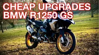 2 UPGRADES FOR LESS THAN &pound;30  BMW R1250 GS