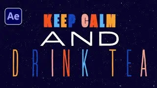 Stretch Text in After Effects - Easy Kinetic Typography Animation | After Effects Tutorial