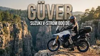 Дорога на Güver uçurum | Suzuki V Strom 800 DE