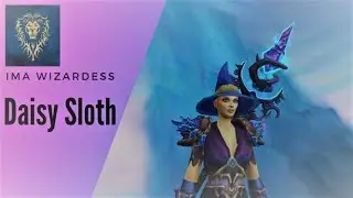 World Of Warcraft QUICK LOOK AT DAISY THE SLOTH! #daisy#sloth#free#wow