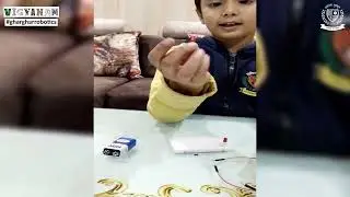 Sandeepni Gurukul: Diode LED Circuit By Divansh | VIGYANAM | Best Residential School