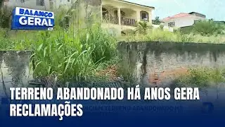 Moradores denunciam abandono de terreno baldio em Barreiros