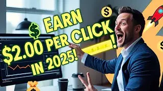 How to Earn $2.00 Per Click for Beginners (Make Money Online 2025)