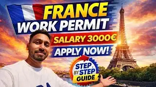 FRANCE WORK PERMIT VISA #france #harrysingheuropa