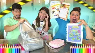 REAGINDO AO QUE SOBROU DO MATERIAL ESCOLAR 2022 - Da minha filha Anny !!
