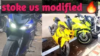 stoke vs modified 🔥  #shubhamvlogs #youtube #youtubevideos  #bhopal  #india #shortvideo #shots