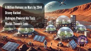 Air Taxis, 1 Million Humans on Mars by 2044, Worlds Thinnest Lens and more