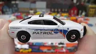 Dodge Charger Pursuit - NASA KSC Security Patrol - 2023 Matchbox Toy Police Car Unboxing and Review