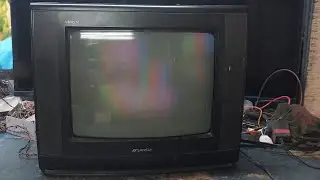 Sansui CRT TV UN focus problem, repair and solution,