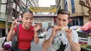 🇵🇭 FIRST TIME in Manila’s Chinatown… We Ate EVERYTHING