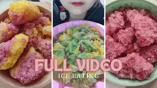 FULL VIDEO | HER CRUSHED ICE & CRUNCHY ICE EATING ASMR