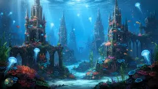 Escaping to Alien Oceans - Deep Ocean Ambient Music & Underwater Soundscapes for Relax & Stress 🌊