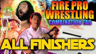 Fire Pro Wrestling Combo Tag (PC ENGINE) All Finishers