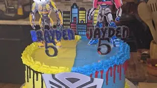 Transformers Cake