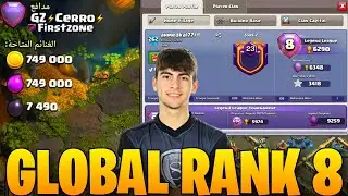 GLOBAL RANK 8 PLAYER + PROOF LIVE LEGEND LEAGUE HITS CLASH OF CLANS
