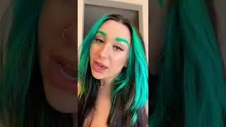 DYING MY EYEBROWS BLUE!!!